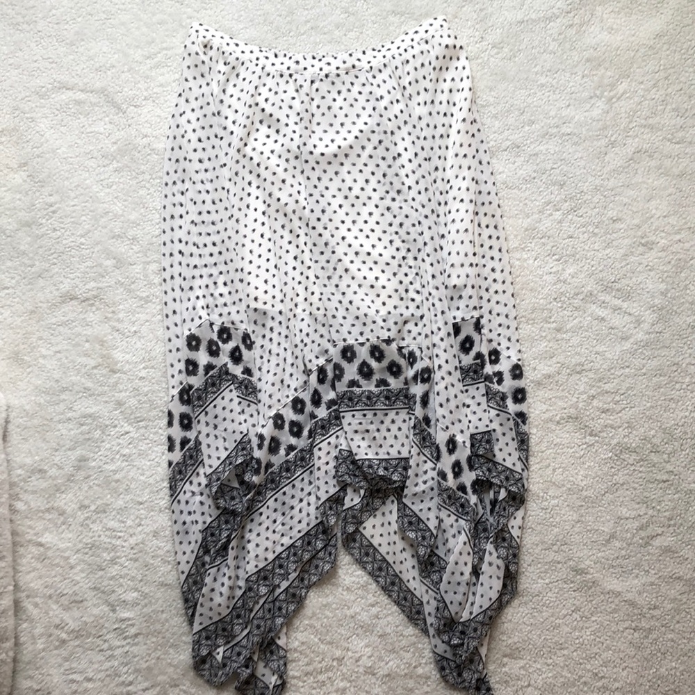 Express Women’s Boho Layered Skirt